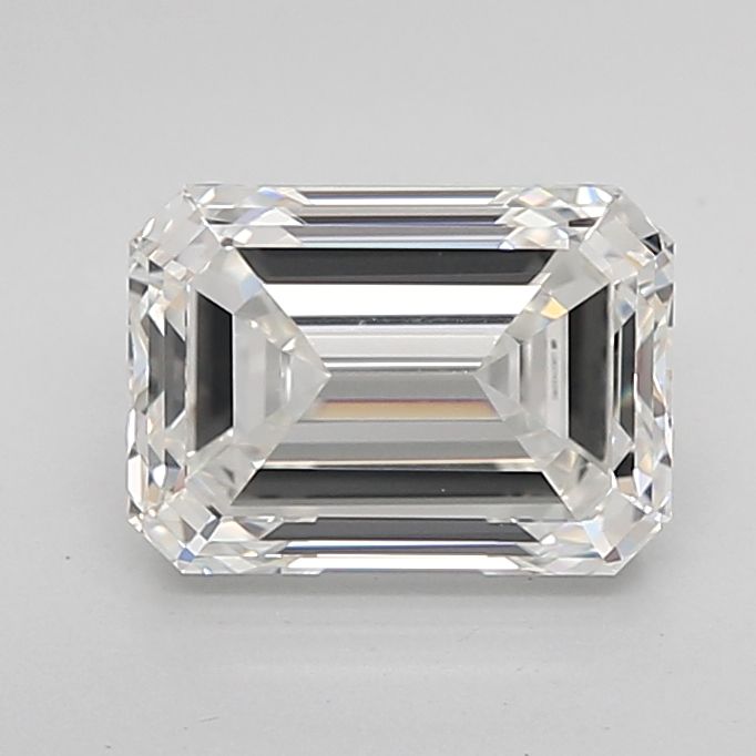 2ct Emerald F - IF - Very Good cut - LD32099