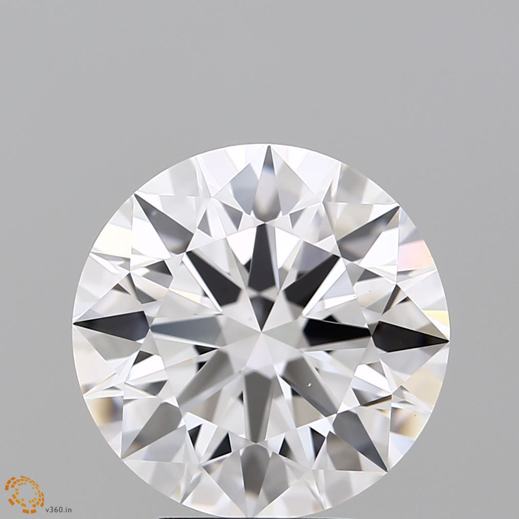 5,02 ct Okrągły diament naturalny