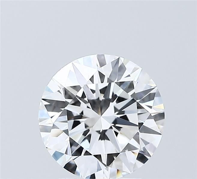 2ct Round E - VVS2 - Very Good cut - LD371119