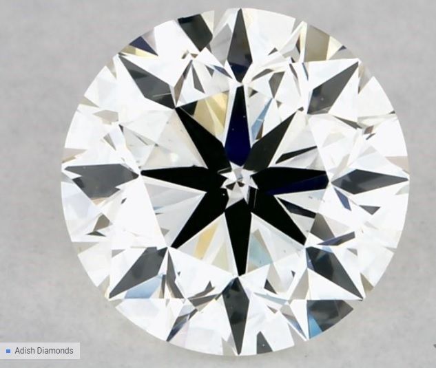 1,00 ct Okrągły diament naturalny