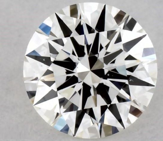 0,30 ct Okrągły diament naturalny