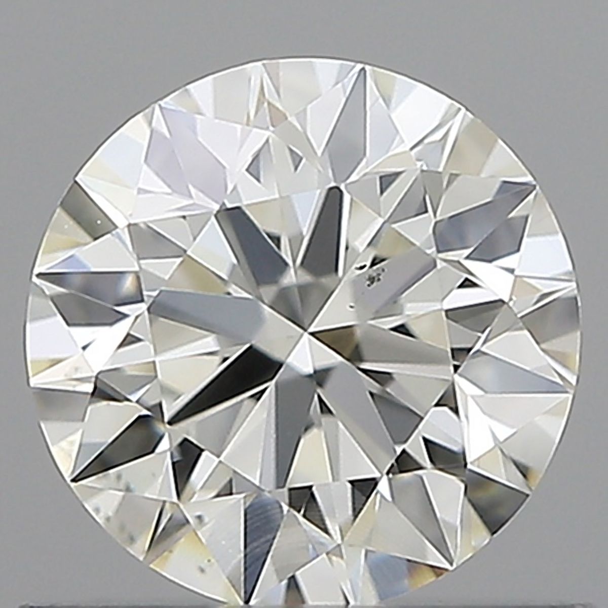0,70 ct Okrągły diament naturalny