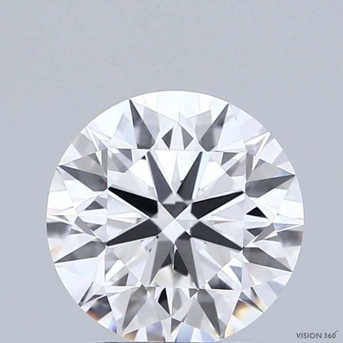 2ct Round D - VVS2 - Excellent cut - LD252411