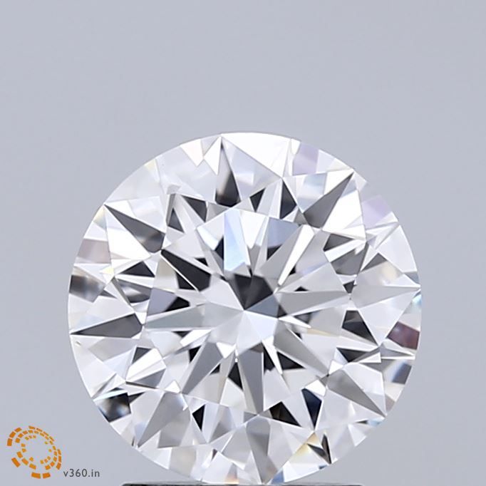 2ct Round D - VVS2 - Very Good cut - LD40364