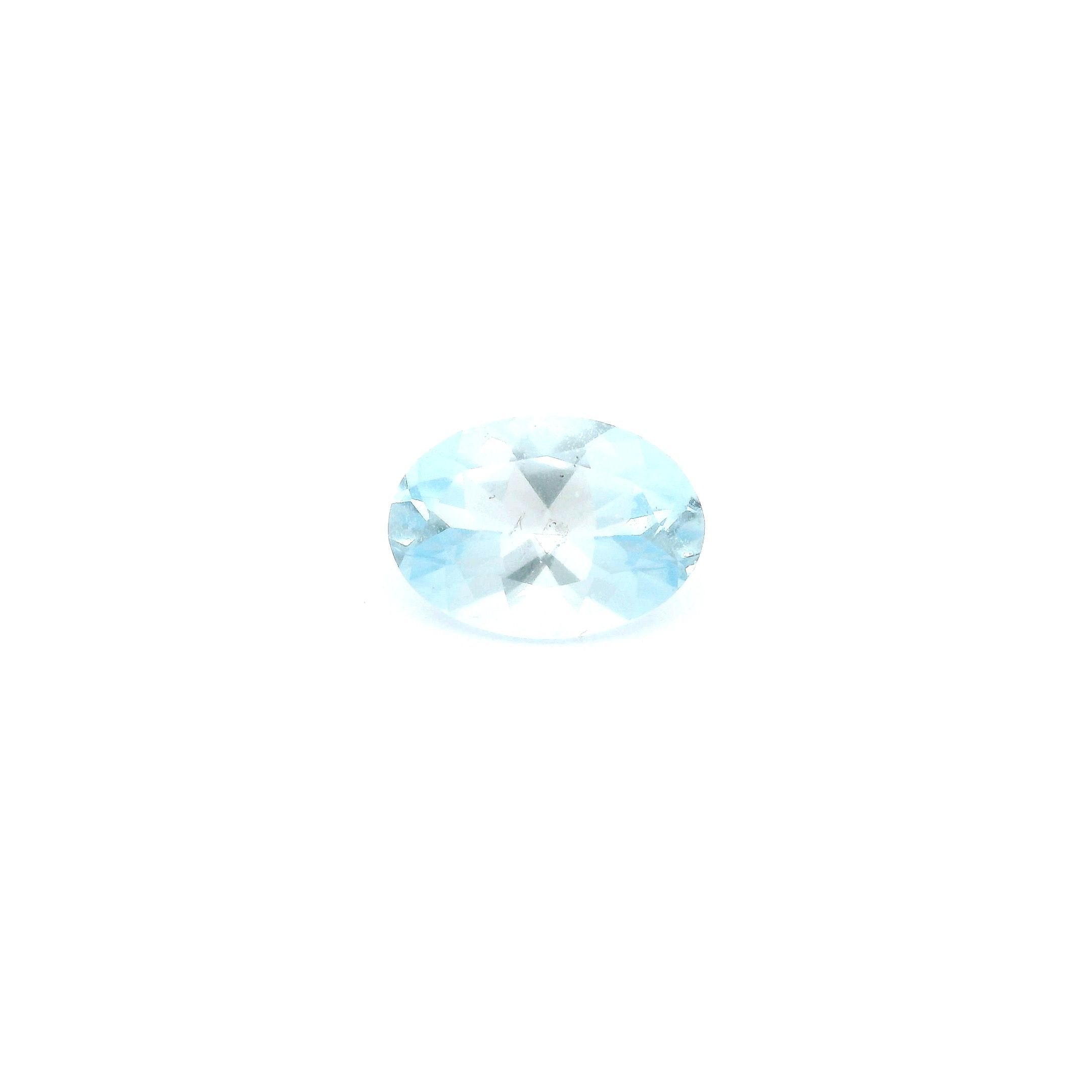 0.64ct OVAL AQUAMARINE