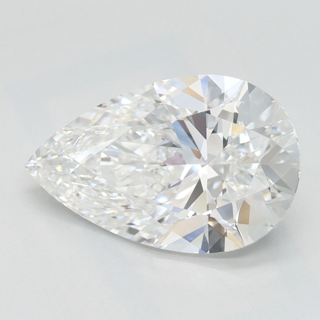 2ct Pear D - IF - Excellent cut - LD326110