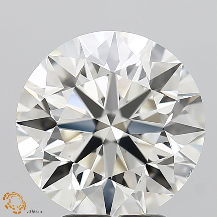 3,51 ct Okrągły diament naturalny