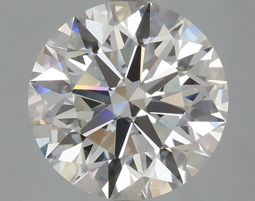 Diamant Rond 3.87 ct - Couleur G - Pureté VS1