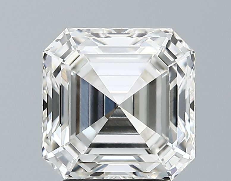 2.73 Carat asscher Lab Grown Diamond Front Image