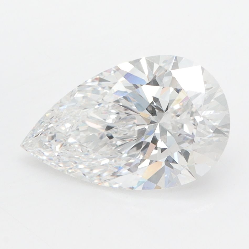 2ct Pear D - VVS2 - Excellent cut - LD18261