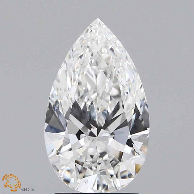 1.75ct Pear E - VS1 - Excellent cut - LGD6075