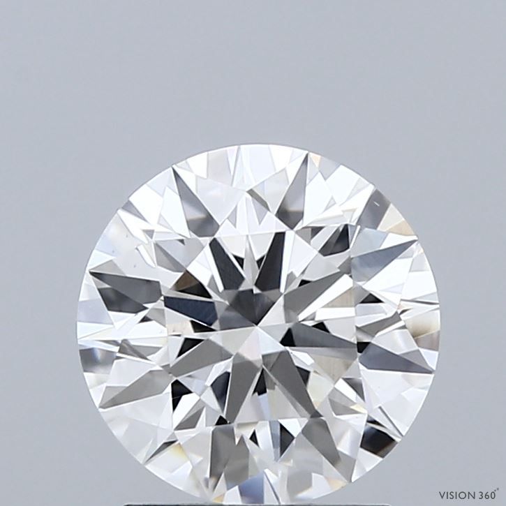 2ct Round E - VS1 - Excellent cut - LD48437