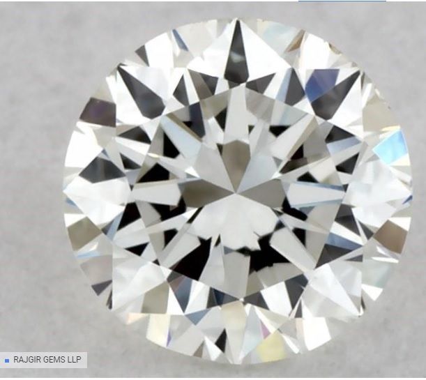 0,30 ct Okrągły diament naturalny