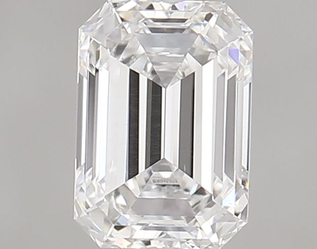 1.02 Carat emerald Lab Grown Diamond Front View