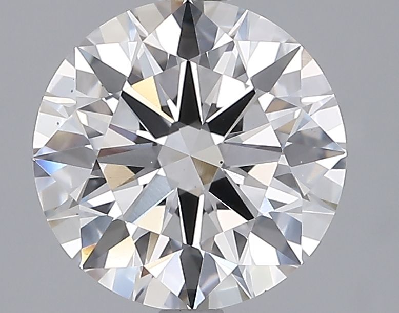 2.57 Carat round Lab Grown Diamond Front Image