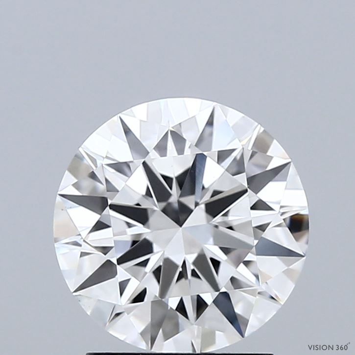 2ct Round D - VS1 - Very Good cut - LD270518