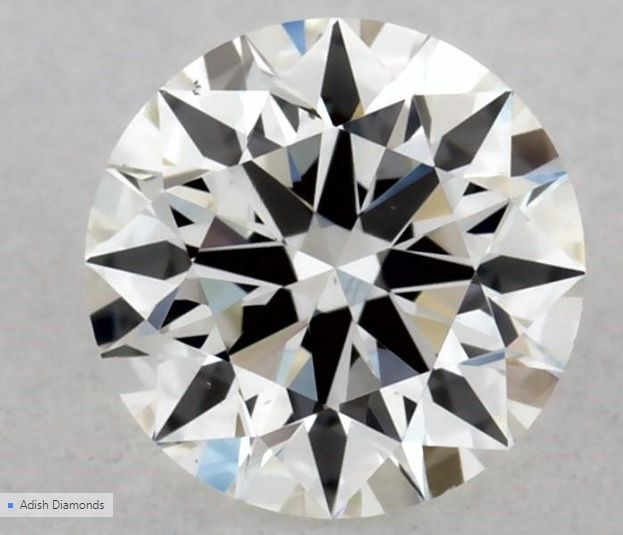 0,31 ct Okrągły diament naturalny