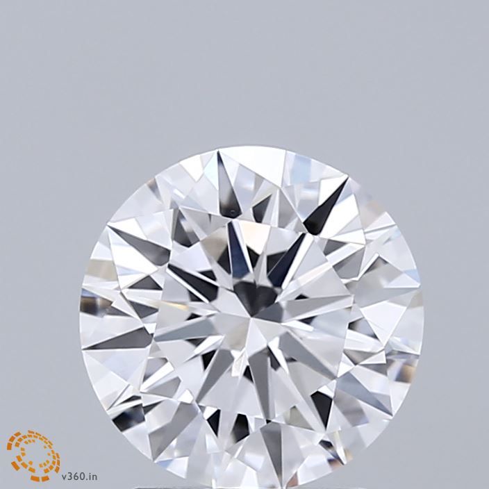 2ct Round D - VVS2 - Very Good cut - LD252416