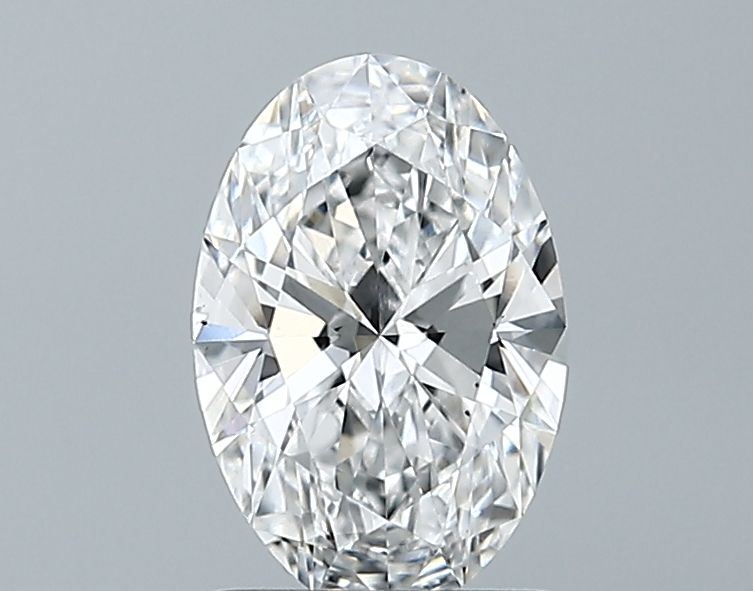 1.02 Carat oval Lab Grown Diamond Front View