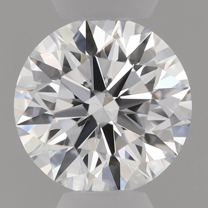 0.53 Carat round Lab Grown Diamond Front View