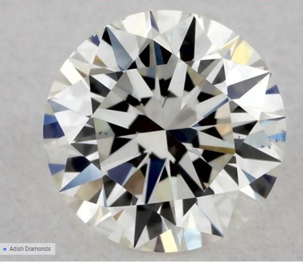 0,30 ct Okrągły diament naturalny