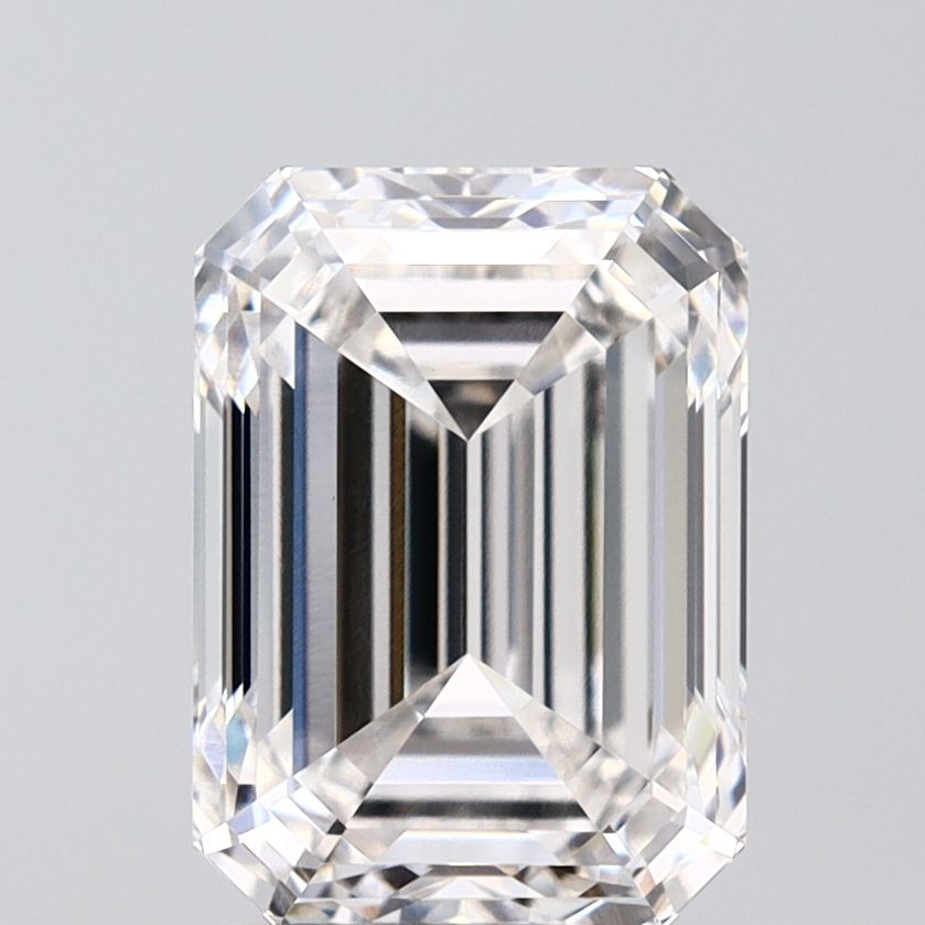 2.02ct Emerald F - VVS2 - Excellent cut - LD216538