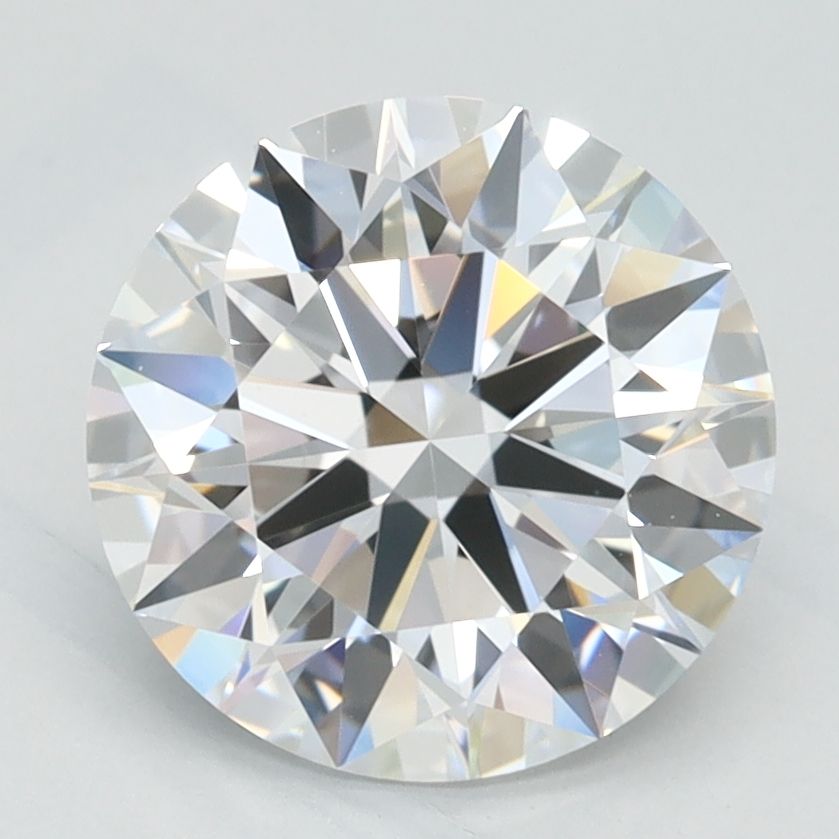 2ct Round D - VVS1 - Excellent cut - LD278845