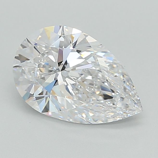 2ct Pear D - VVS1 - Excellent cut - LD177480