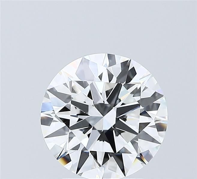 2ct Round D - VVS2 - Very Good cut - LD261213