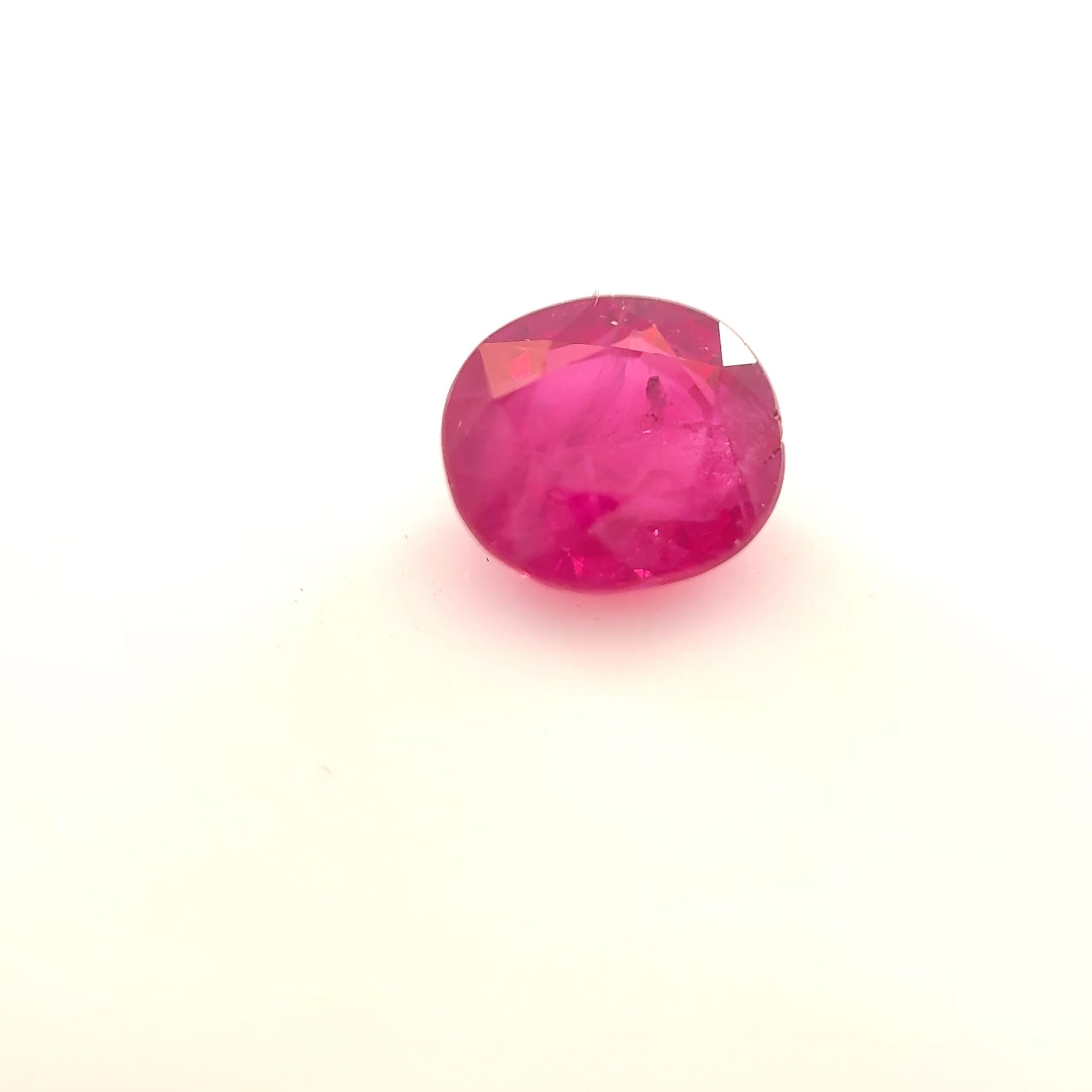 0.96ct RUBY