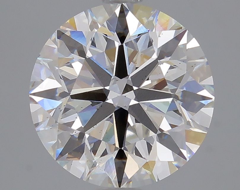 Diamant Rond 4.12 ct - Couleur F - Pureté SI1