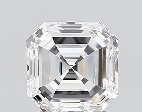 2ct Asscher D - VVS2 - Very Good cut - LD214544