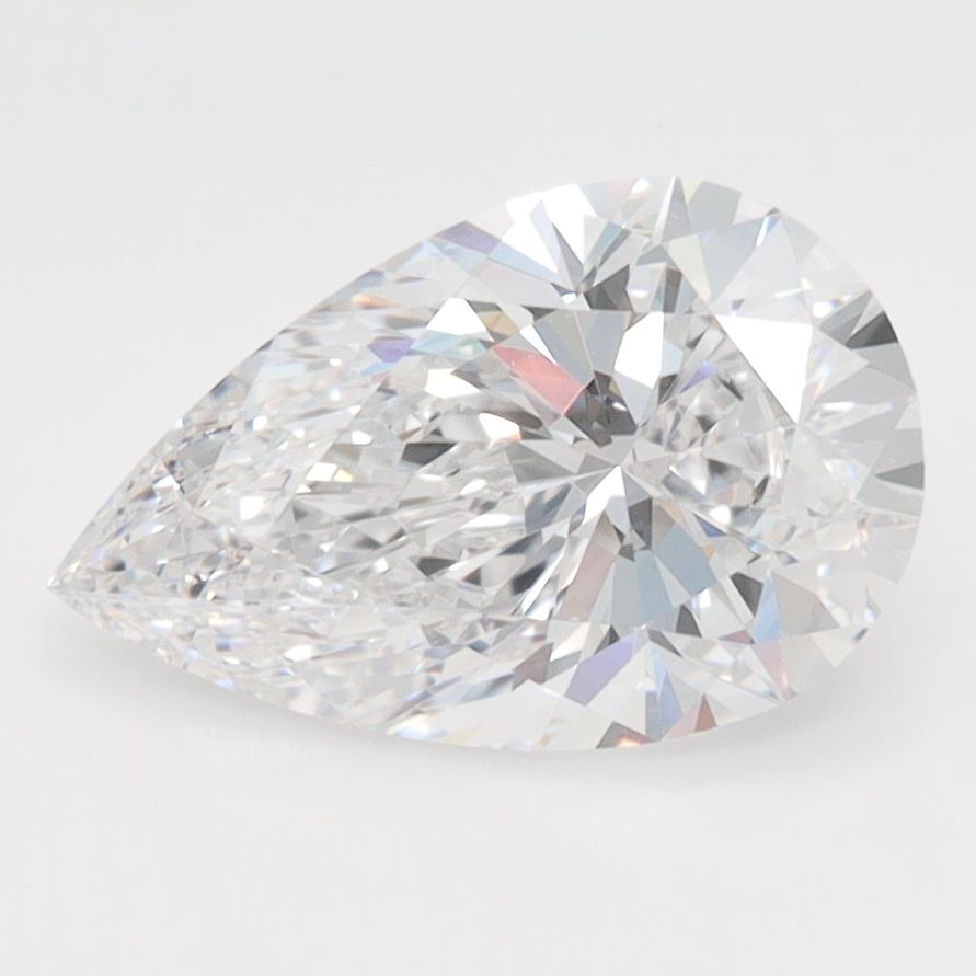 2ct Pear D - IF - Excellent cut - LD339803