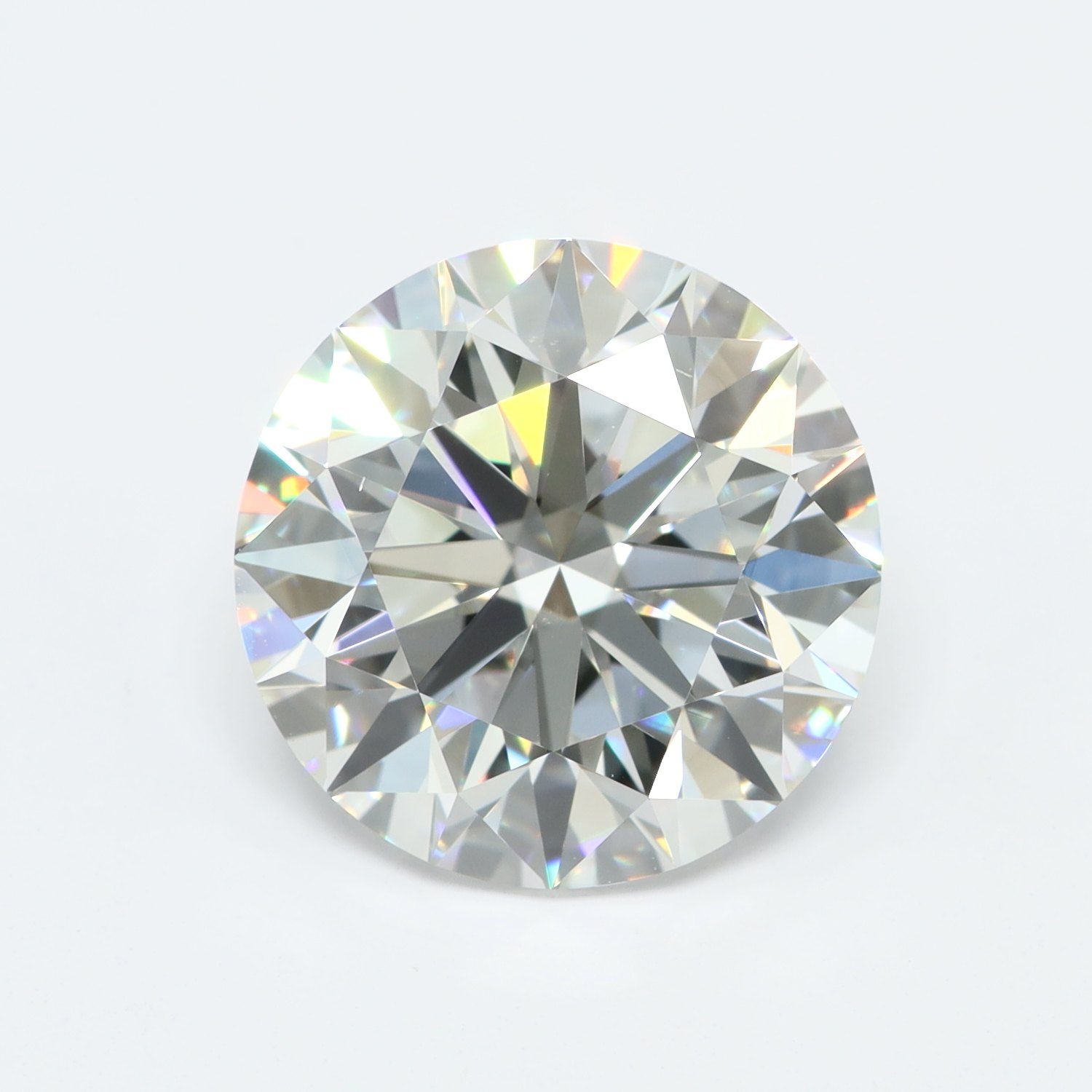 3,00 ct Okrągły diament laboratoryjny
