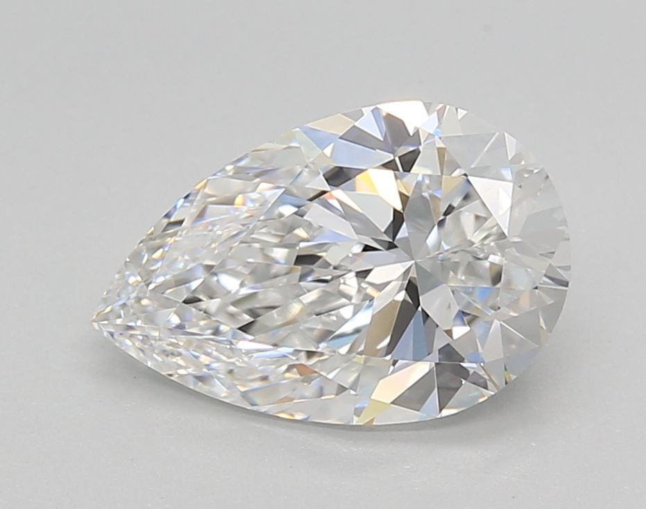 2ct Pear D - VVS2 - Excellent cut - LD192288