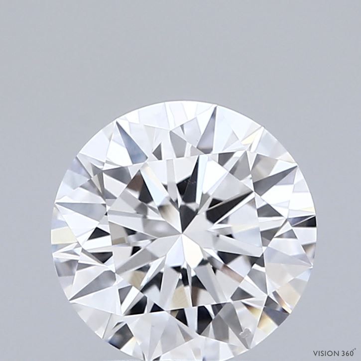 2ct Round D - VVS2 - Very Good cut - LD268377