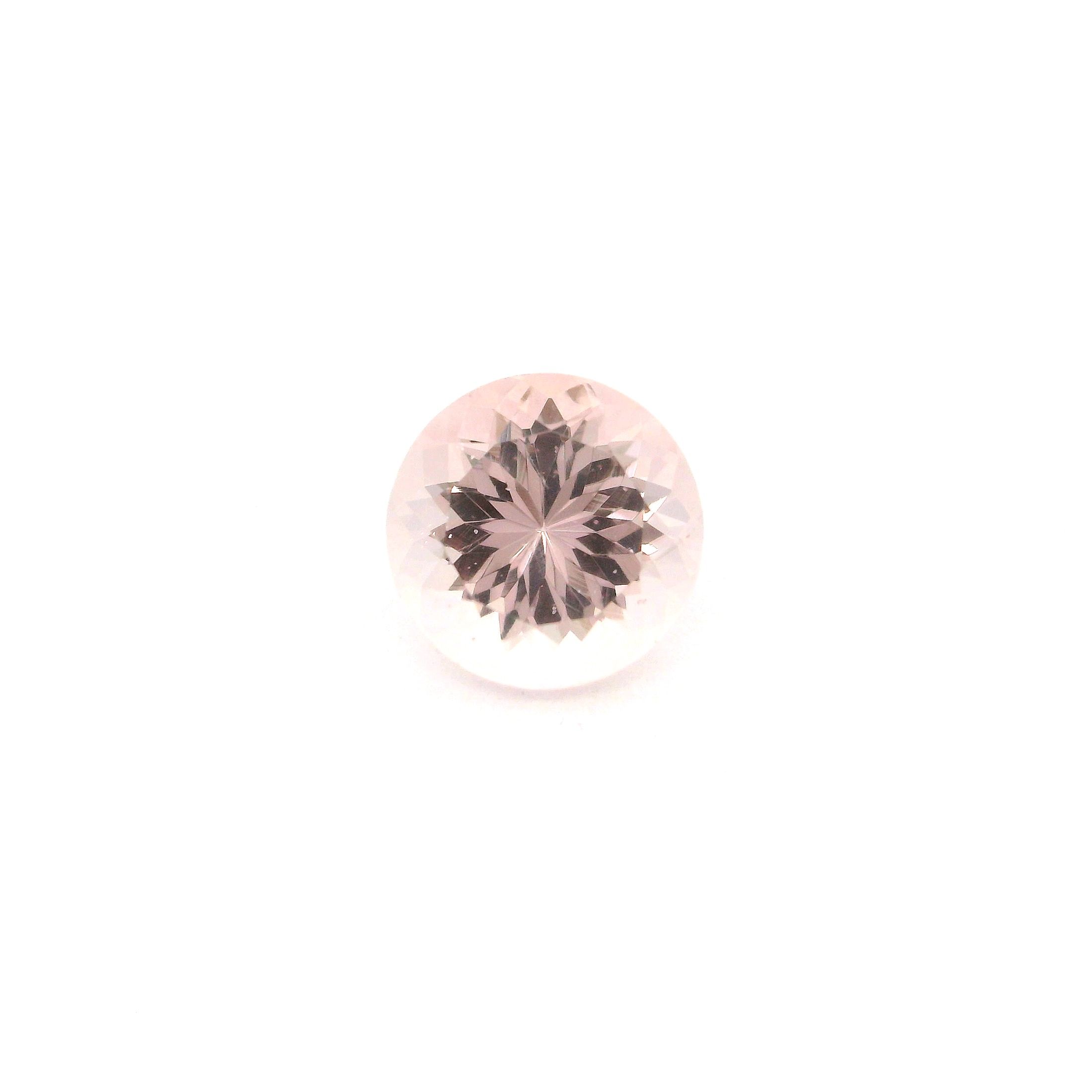 2.37 ct Round Pink Morganite