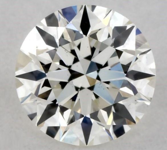 0,30 ct Okrągły diament naturalny