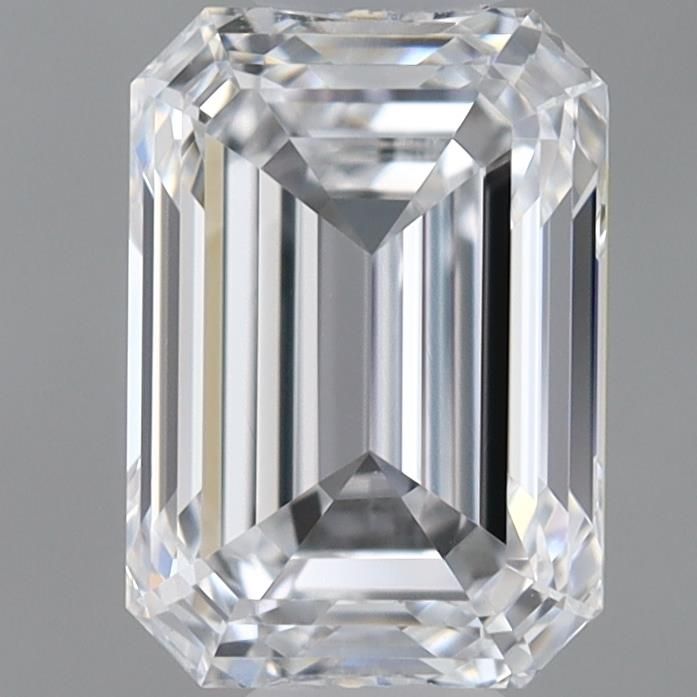 1.03 Carat emerald Lab Grown Diamond Front View