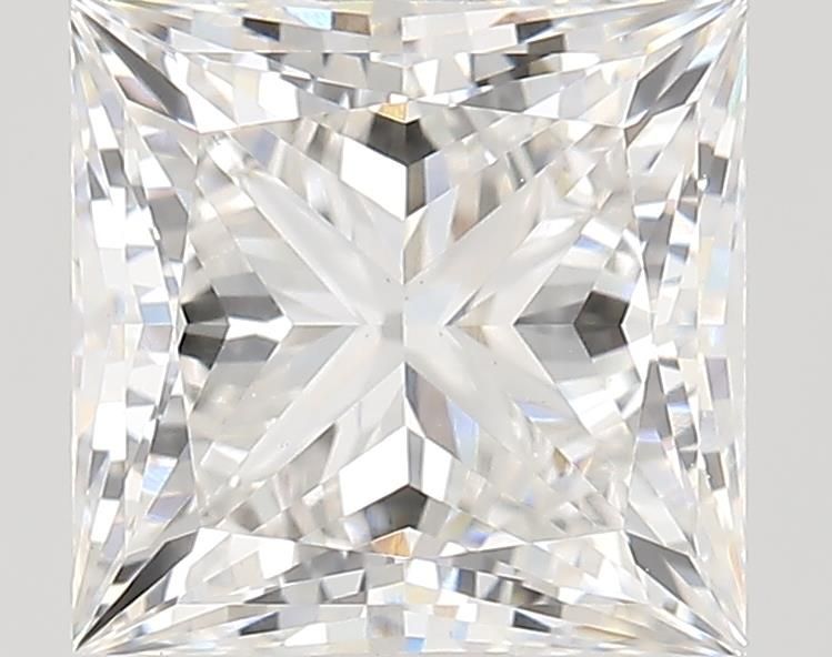 2.01 Carat princess Lab Grown Diamond Front Image