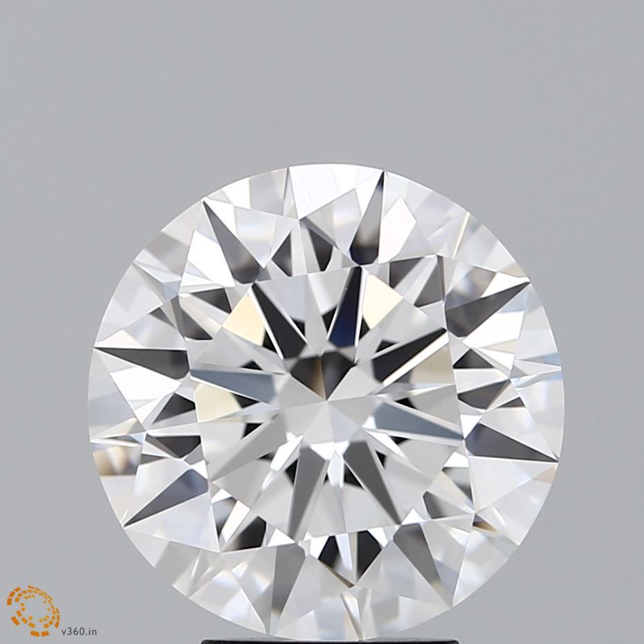 5,06 ct Okrągły diament naturalny