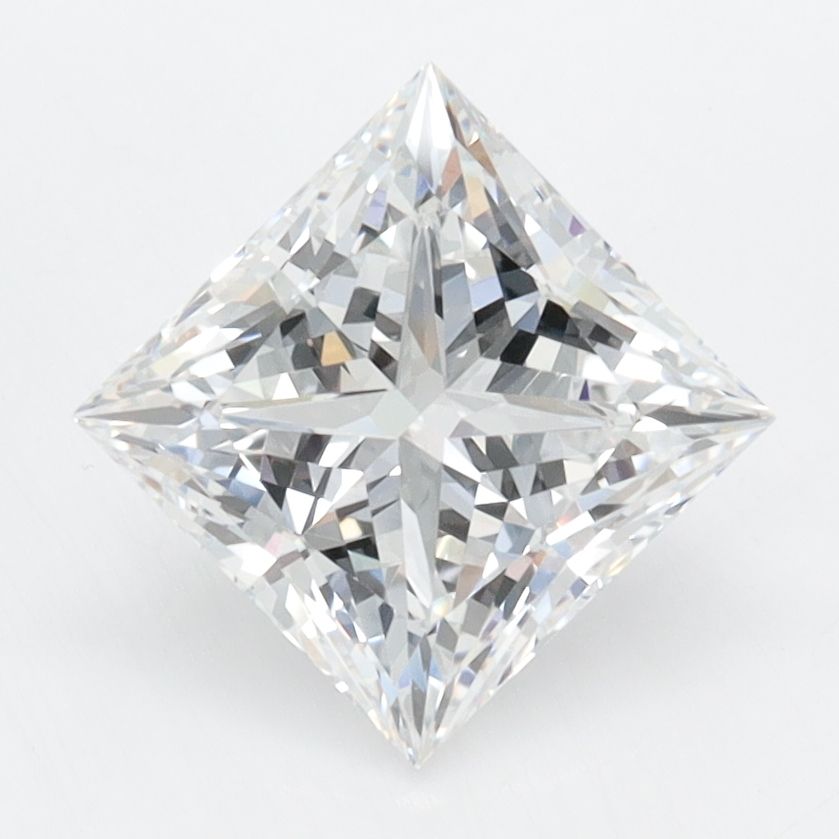 2.01ct Princess D - VVS1 - Excellent cut - LD68607