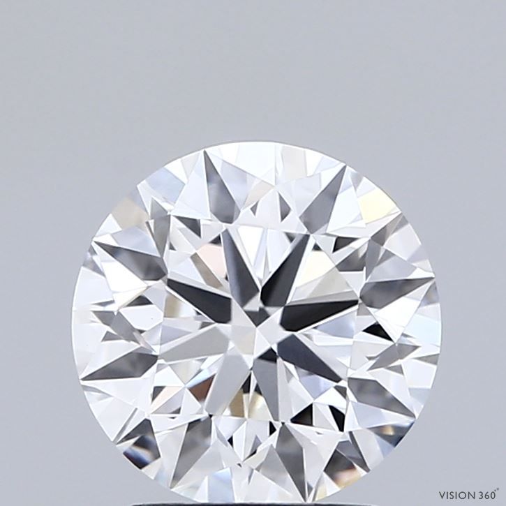2ct Round D - VVS2 - Excellent cut - LD272351