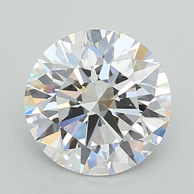 2ct Round D - VVS1 - Very Good cut - LD77705