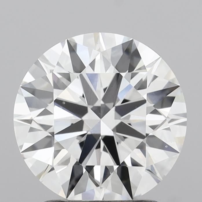 2ct Round E - VS1 - Excellent cut - LD298858