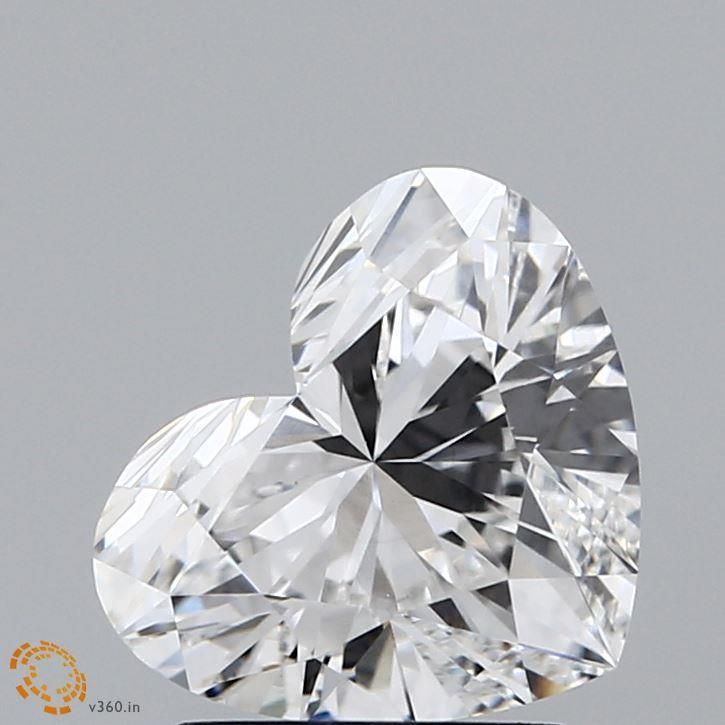 2.09ct Heart F - VVS2 - Very Good cut - LD61014