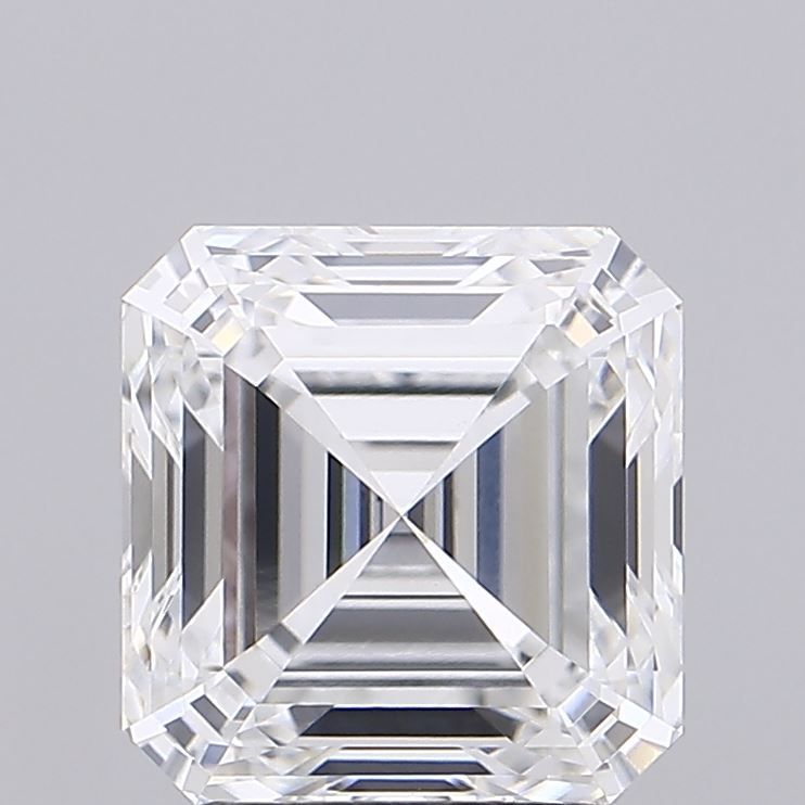 2ct Asscher D - VVS1 - Excellent cut - LD306117