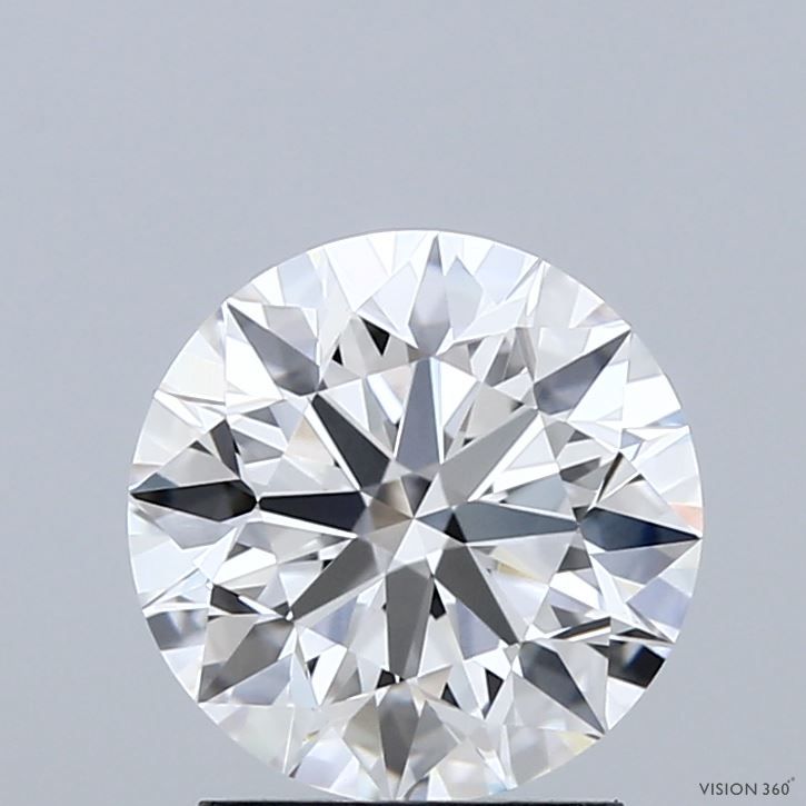 2ct Round E - VVS1 - Excellent cut - LD38404