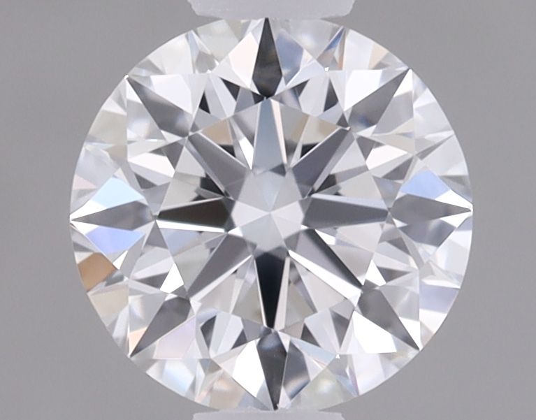 0.53 Carat round Lab Grown Diamond Front View