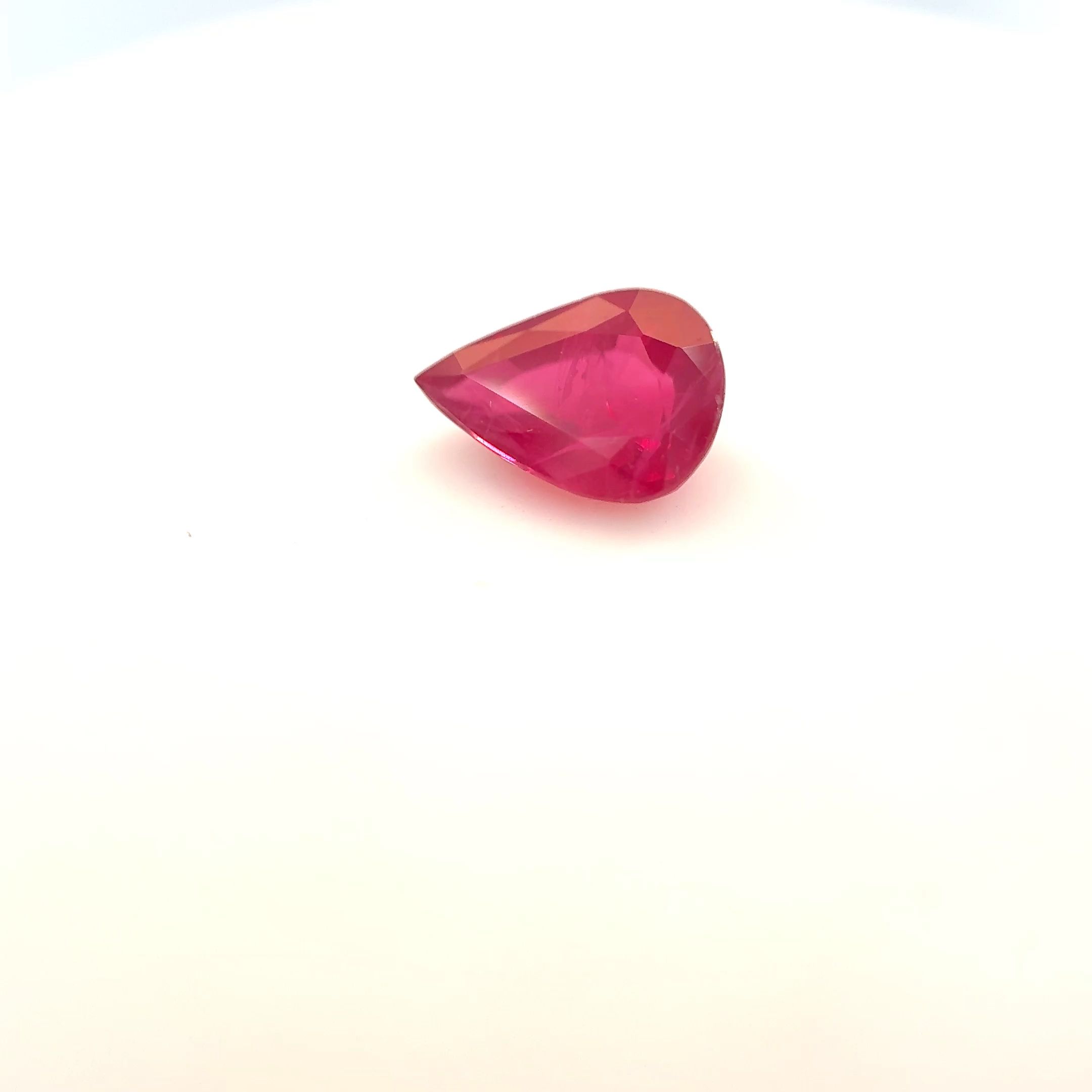 0.84ct RUBY